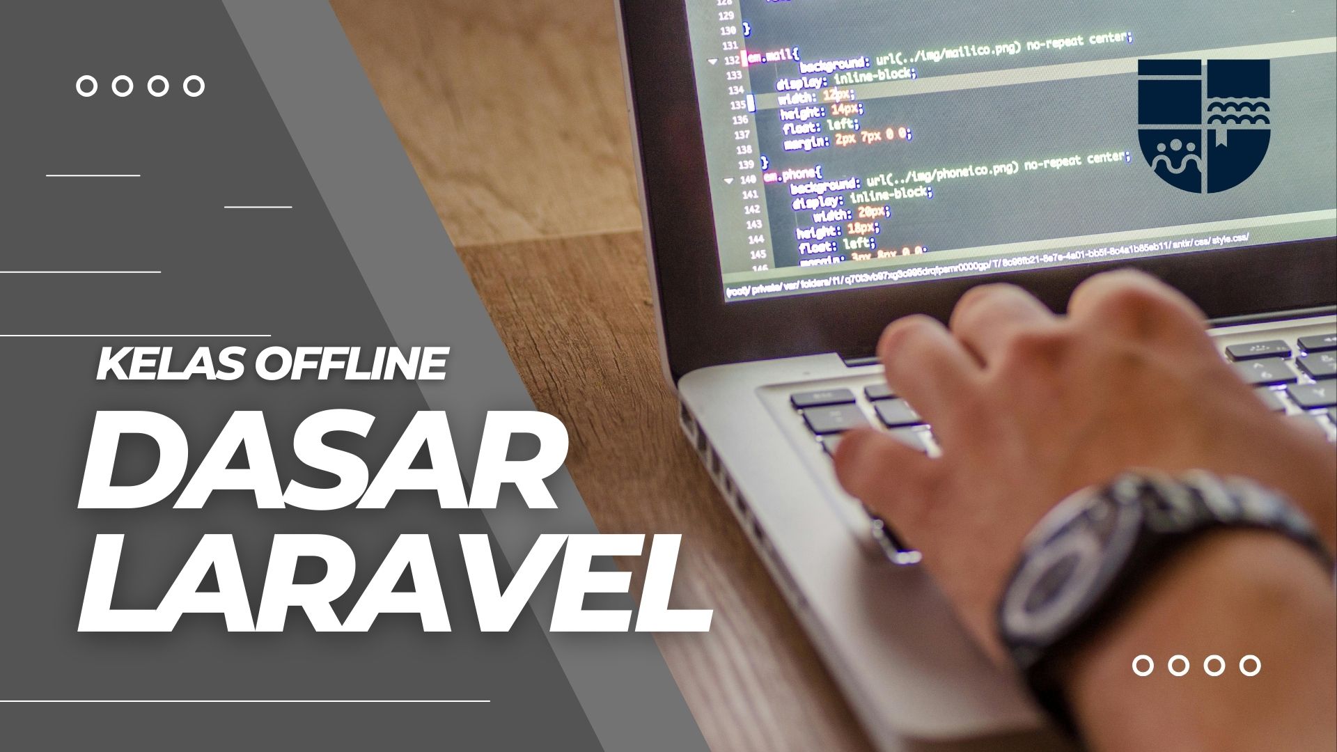 Gambar Promosi Kelas Offline Dasar-Dasar Laravel